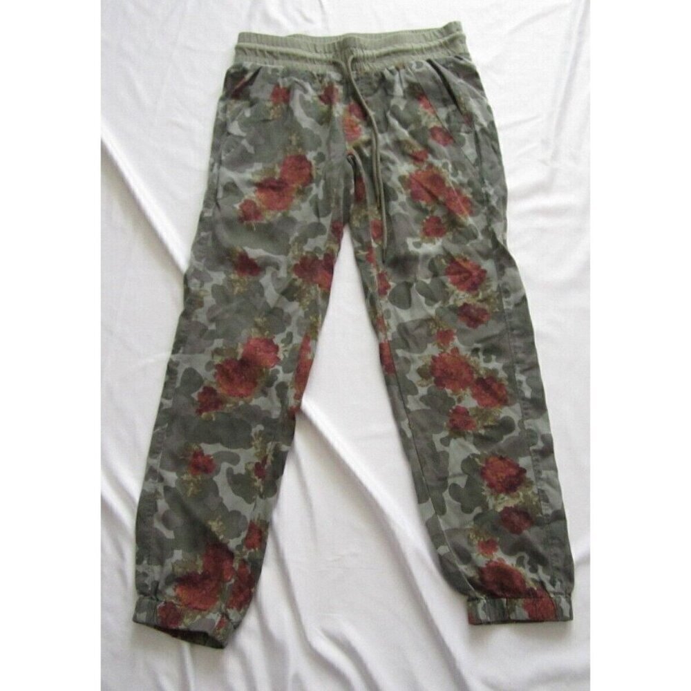 Women's Cato‎ 100% Lyocell Floral Print Waist String Pants Sz XS (WP198)